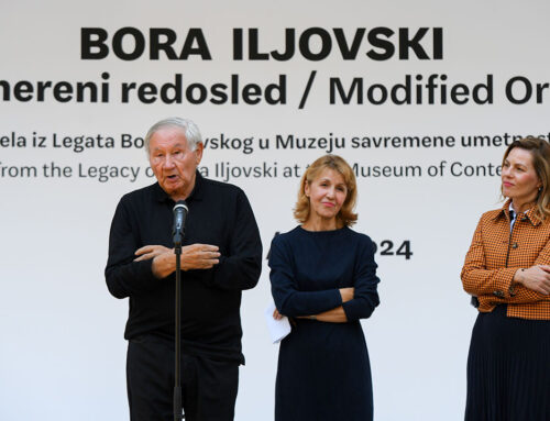 Otvorena izložba „Bora Iljovski: Pomereni redosled“ u Galeriji-legatu Milice Zorić i Rodoljuba Čolakovića