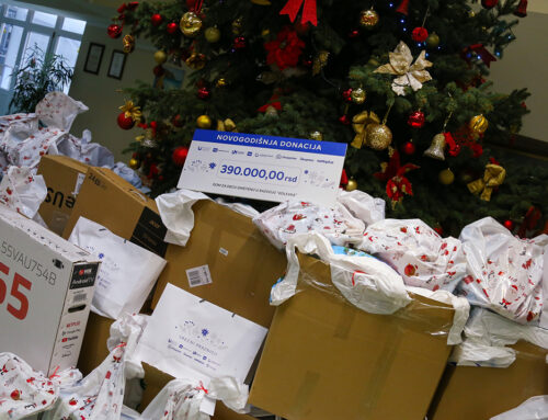 SBB fondacija nastavlja sa tradicijom donacija i novogodišnjih poklona za decu iz osetljivih grupa