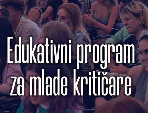 Edukativni program za mlade kritičare u okviru Mreže festivala Jadranske regije